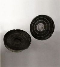 2 filtri circolari a carbone attivo GF626/660