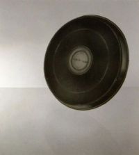 Filtro carbone rotondo attacco a baionetta D233