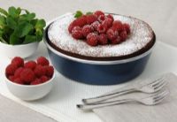 Piatto Crisp a bordo alto (tortiera) per Forno a Microonde